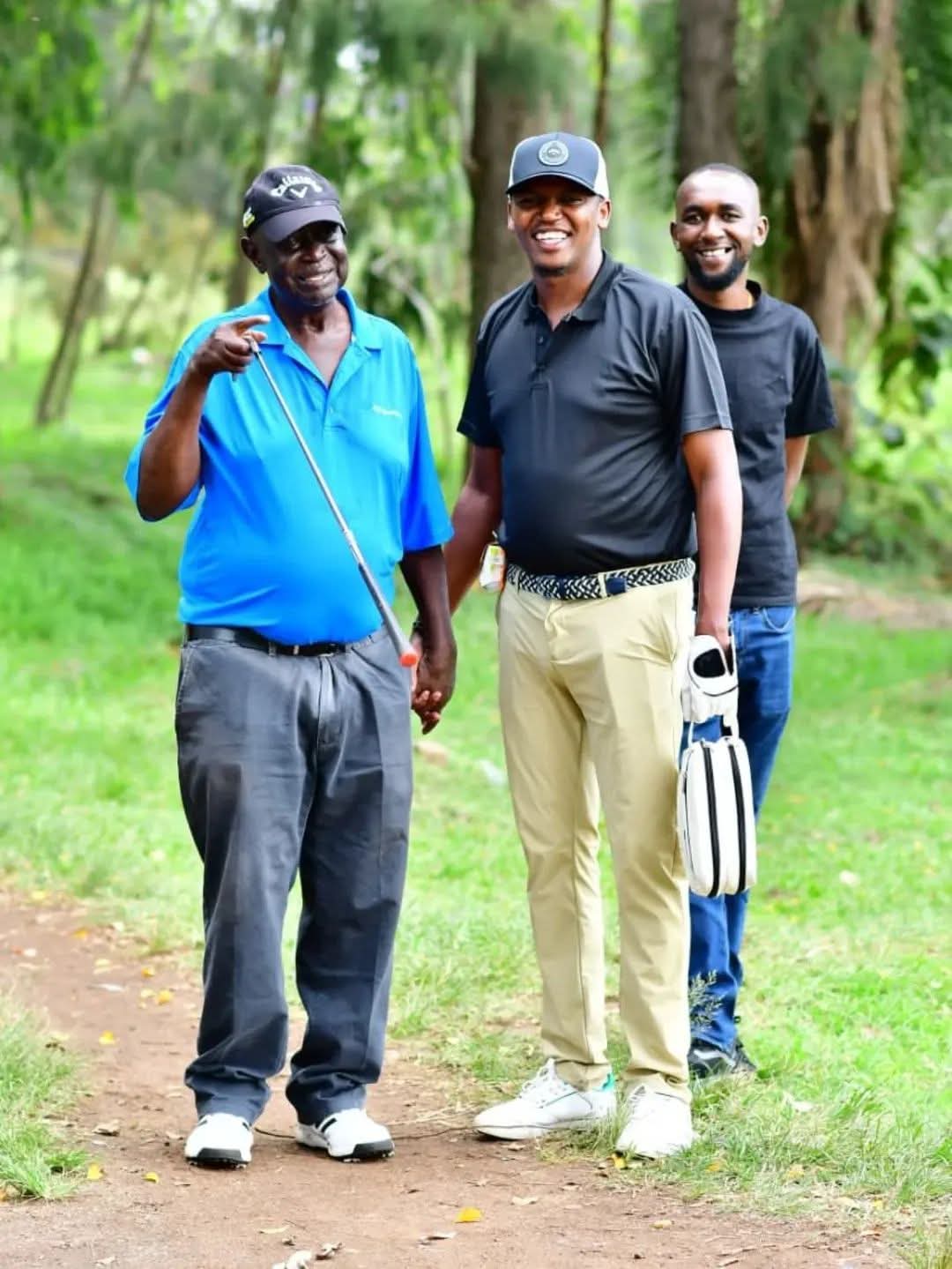 Gen Zs Boss Oburu Spotted Enjoying Golf
