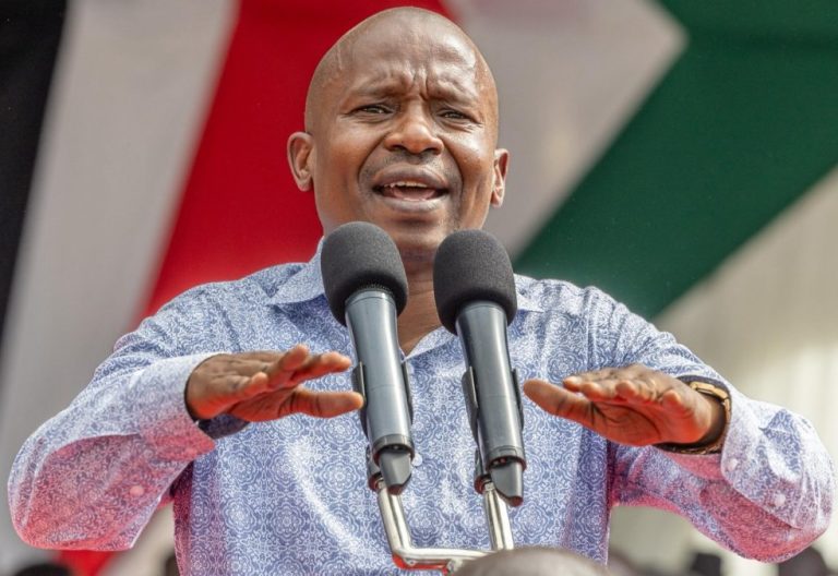 Gachagua Wewe Nitakuvuwa Nguo Ukiendelea Kucheza na Jina Langu