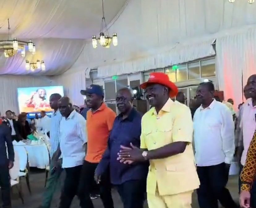 President William Ruto Shows up in ODM Anniversary