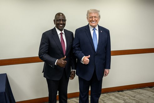 President William Ruto’s Message for Trump