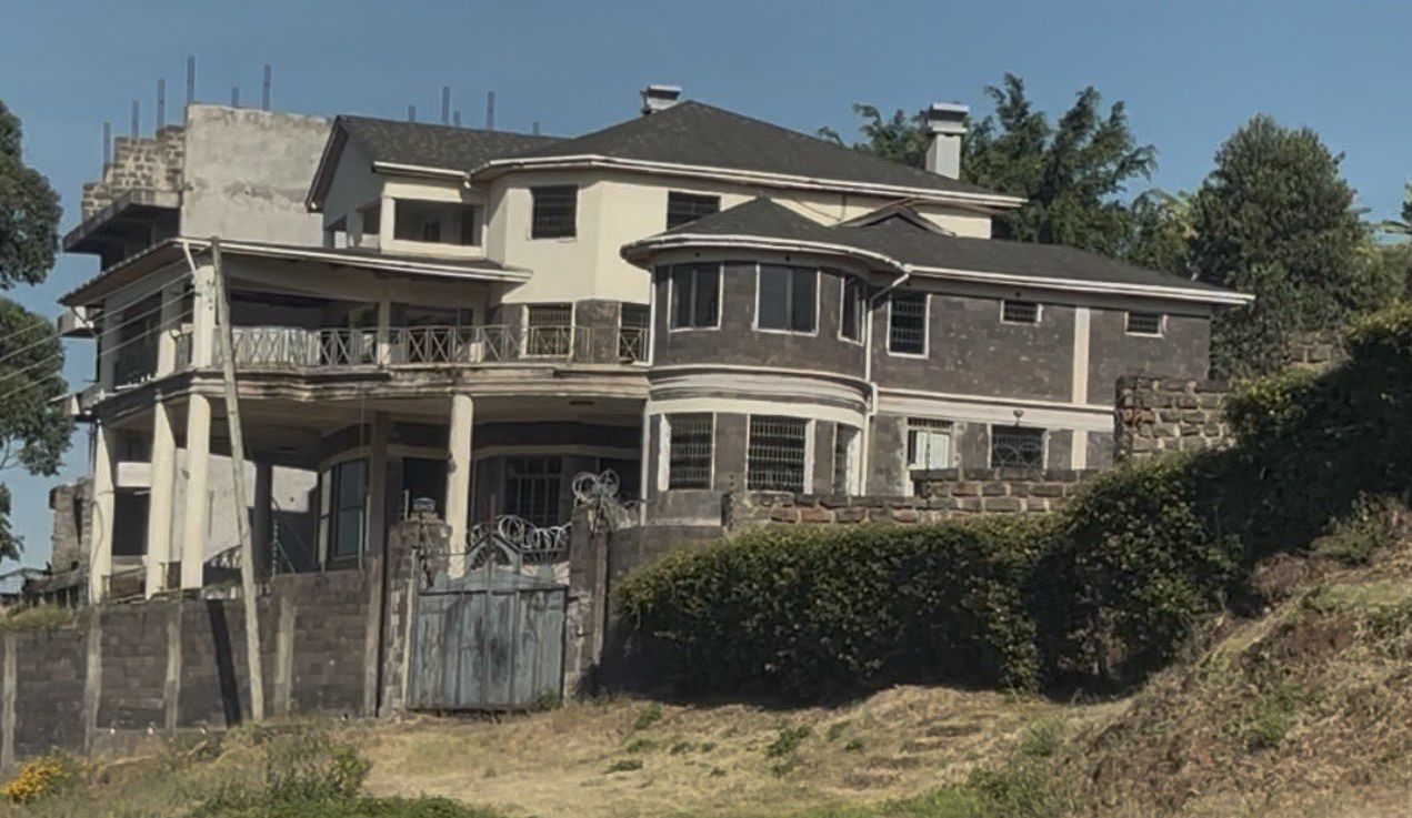 Late Fidel Odinga’s Mansion in Nakuru Remains Unfinished