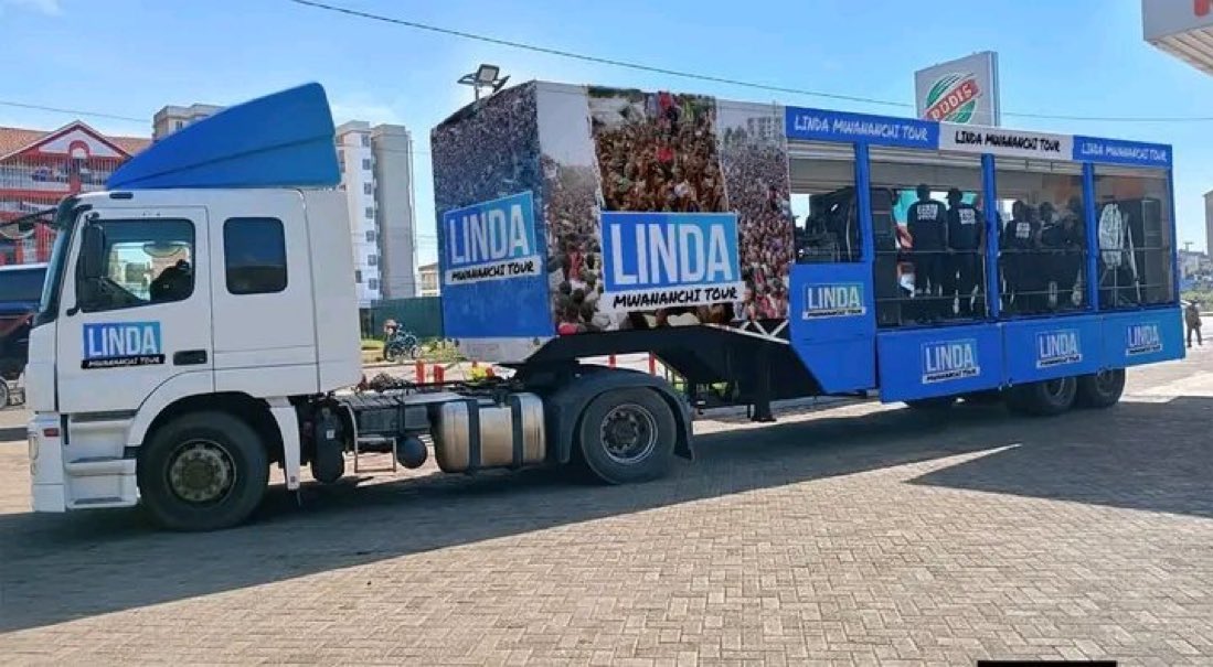 Sifuna’s Linda Mwananchi Truck Stoned in Kisumu, Vows to Proceed with Kakamega Mega Rally